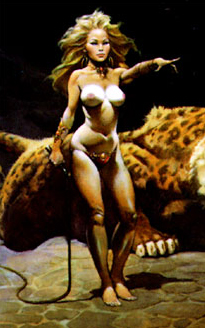 How David Miscavige sold $30 million of softcore porn to Scientologists Print of topless woman with whip