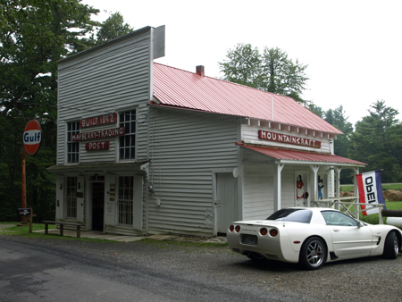 Image of old general store from 1892. Image of an old general store in Tenessee