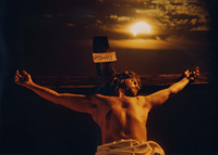I was Jesus in What is Scientology? Photo of Steve Hall as Jesus, used in a book